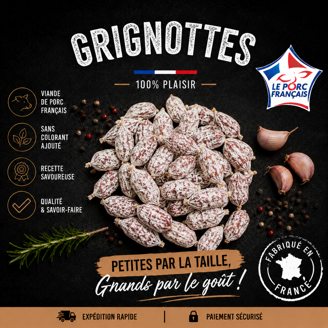 Grignottes A L'Ail