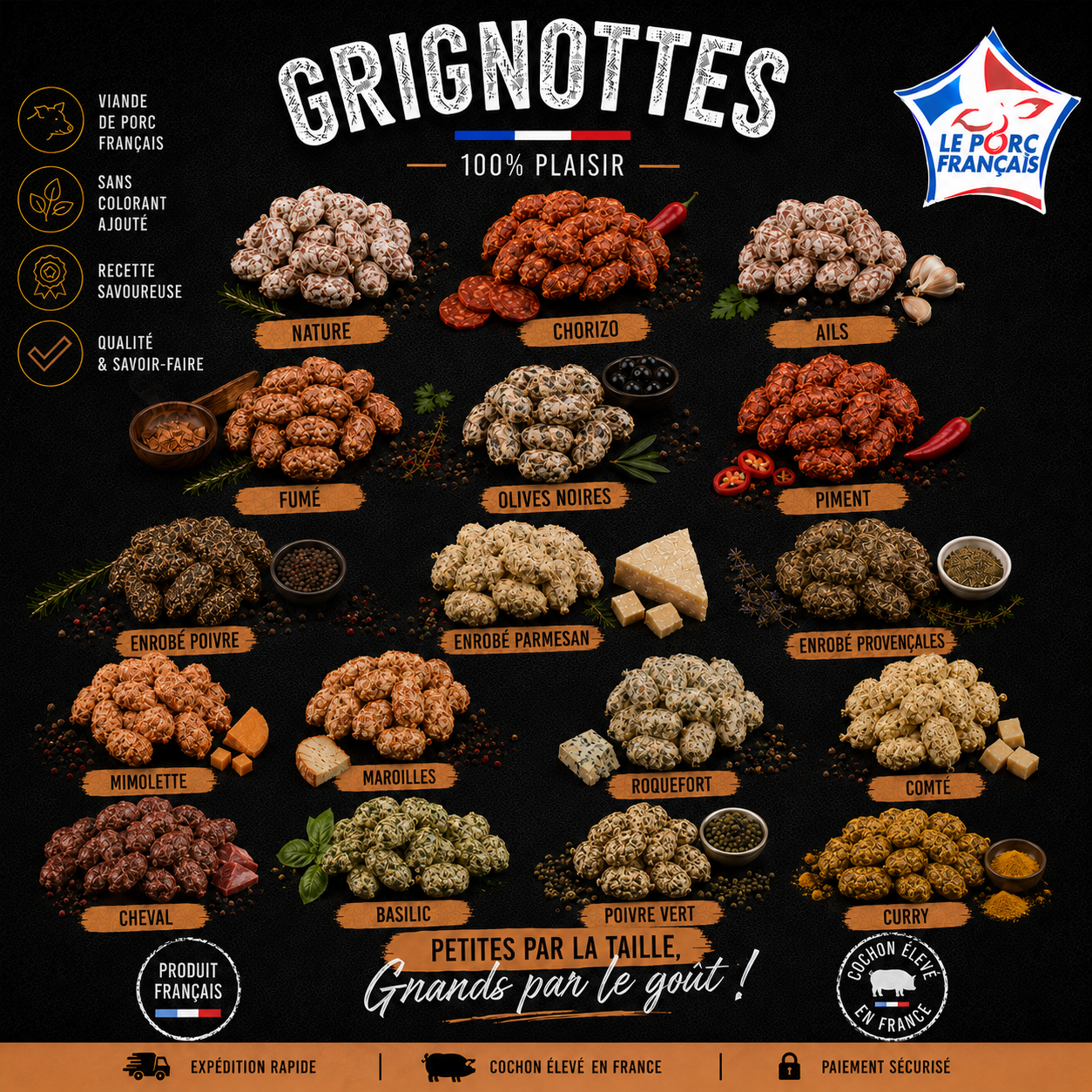 Box Grignottes 100 mix