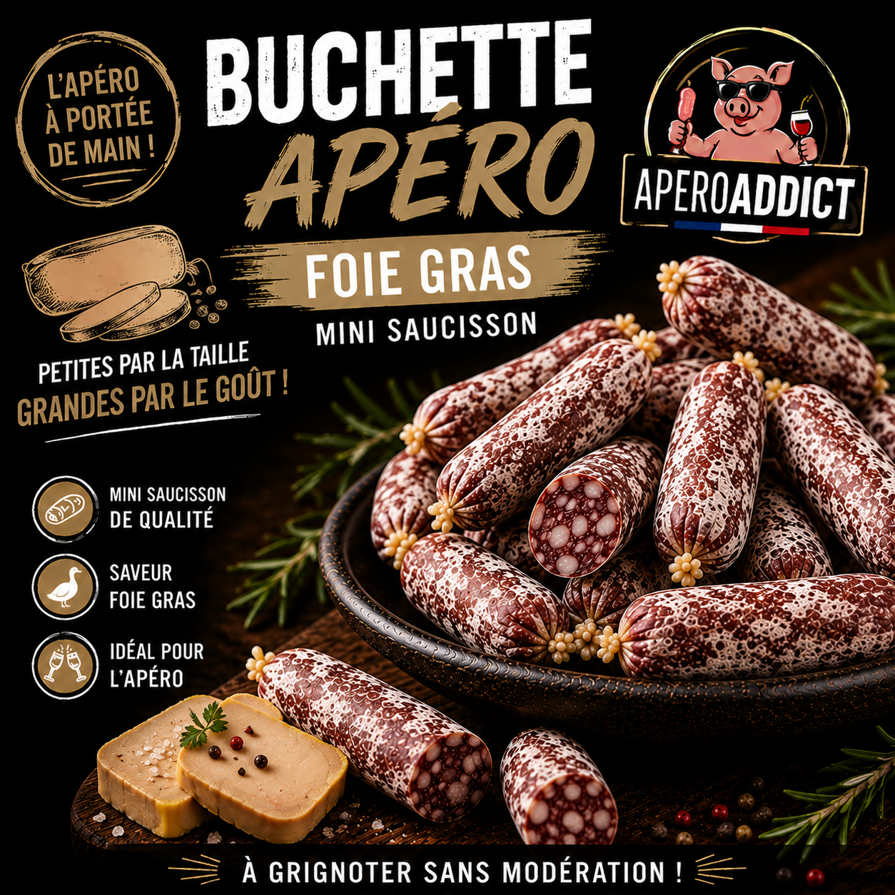 buchettes Foie Gras